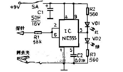 The working principle of the logic pen circuit (three simple logic pen circuit schematics)