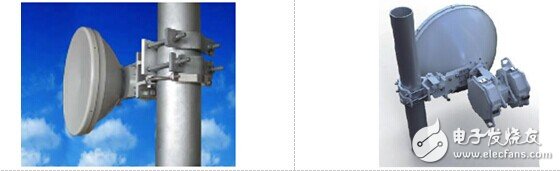 Microwave antenna based on point-to-point communication and its high-precision far field test system