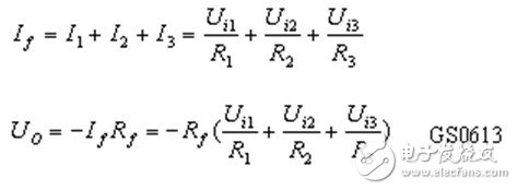 Based on the application of integrated operational signal operation circuit