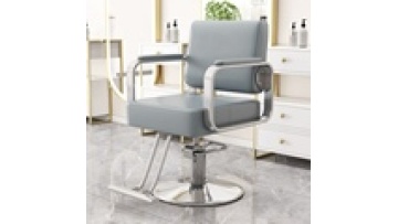 Free sample Wholesale Lifting rotating  PU leather stainless steel beauty salon swivel hair cutting styling barber chair1
