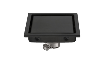 black floor  drain