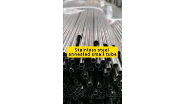 Stainless steel annealed small tube