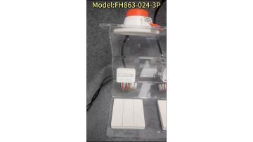 FH863-024-3P,Wireless lighting control switch 