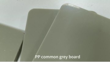 Pp Ordinary Grey Board (Polypropylene Industrial Board) - A Lightweight And Anti-Corrosion Solution Specially Developed For Harsh Environments, Has Passed The Eu Food Grade Certification (Fda Standard), Fully Replacing Traditional Industrial Scenarios Of 
