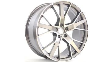 20 INCH AUDI  FORGED WHEELS S LINE Q5 Q6 Q7 S4 S5 S6 A4 A5 A6 A7 GUNMETAL MACHINED RIMS