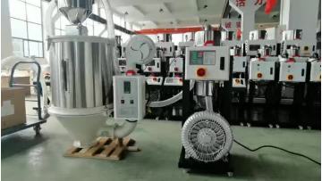 Granular material conveying video