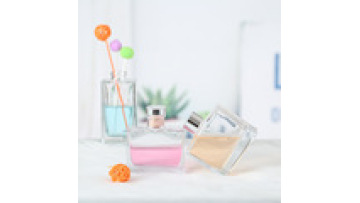 High Quality 100ml Empty Round Shape Colored Glass Perfume Aroma Oil Aromatherapy Reed Diffuser Bottles1