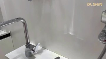 Chrome Rainfall Shower System