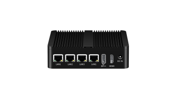 N100 4LAN Mini PC with RS232 RS485