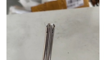 Thin pipe end forming machine