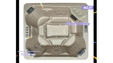 Rectangular Whirlpool Tub