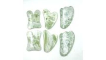 Xiuyan Jade Facial Meridian Scraper for Natural Massage1