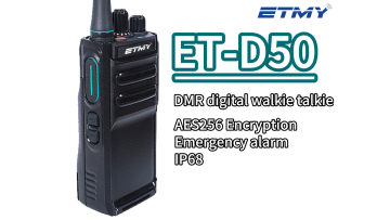 Etmy ET-D50 Wholesale Price ABELL Digital Dmr Two Way Radio A420T Uhf Walkie Talkie Mobile Radio With Best Quality1
