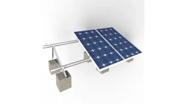 Aluminum Solar Panel PV Ballast Mounting System Structure for Flat Roof1