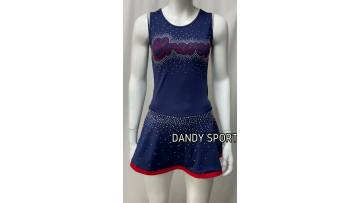 High school cheer shell tops