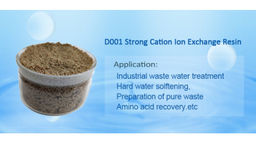 D001 water treatment resin