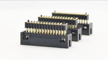 1.27mm Pitch Box Header Connector SMT Stack Pin Header Plastic