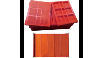 Polyurethane mine screen