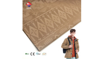 Trendy Design 100d Elastic Embossing Polar Fleece Printing Functional Composite Fabric for Outdoor Jacket1