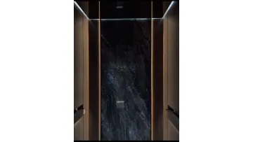 Wooden Decoration Sumptuous Cabin Traction Lift Passenger Elevator for Villa Apartment Hotel1