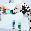 2020 Portable Pet Dog Water Bottle Drinking Bowls For Small Large Dogs Feeding Water Dispenser Cat Activated Carbon Filter Bowl