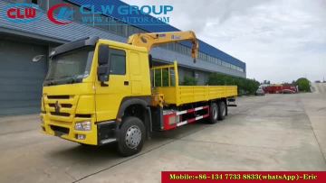 HOWO 6X4 Mobile Crane Truck