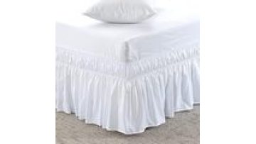 Sunny Textile Quilted Crystal Lace Bedspread - Princess-Style, Thickened, Non-Slip Velvet Bed Skirt, Solid Floral Cotton1