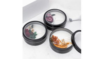Yunnan Direct Supply Scented Candle with Dried Flowers1