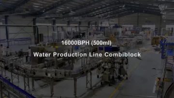 Sunswell 16000BPH (500ml) Water Production Line Combiblock 20M