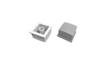 Grey Square Push Button Switch Cap SC119 Khan Switch Cap1