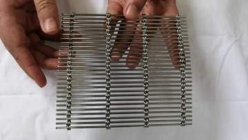 Decorative Mesh Chain Mail Curtain Decorative Aluminum Metal Mesh Curtain Metal Coil Drapery1