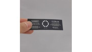 Precision silicone printing label (2)