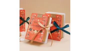Custom Luxury Magnetic Gift Packaging Paper Box Book Shaped Rigid Cardboard Paper Present Gift Gold Foil Logo Box1