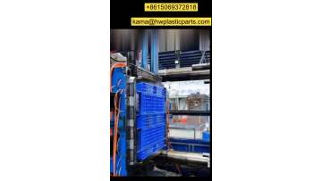 Plastic mesh tray injection molded parts