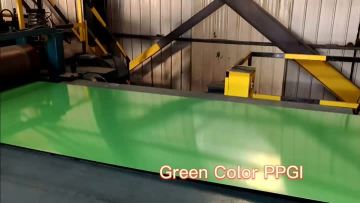 Green Color PPGI