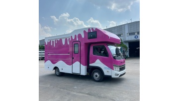 Street barbecue truck