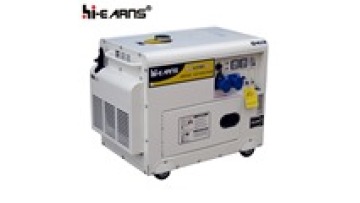 5KVA single phase portable silent electric air cooled diesel generator1