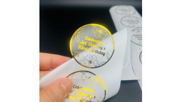 gold sticker