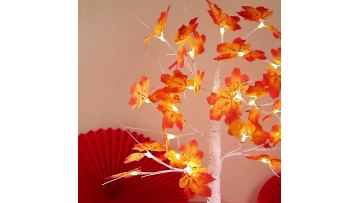 Romantic Led Plum Blossom Peach Flower Tree Table Lamp For Bedside Living Room Gift Light Holiday Party Christmas Event Decor1