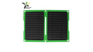 OEM Design 10W ETFE Foldable Solar Panel With Dual USB Port   For  Hiking Camping Use1