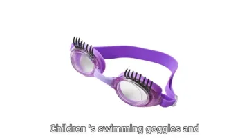 Children's Swimming Goggles and Toddler Cartoon Accessories1