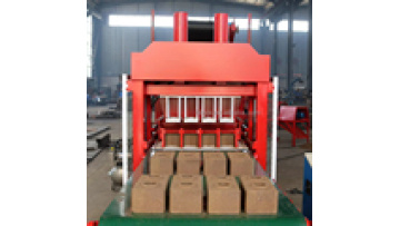 Hby4-10 Automatic Hydraulic Clay Soil Earth Interlock Hollow Brick Making Machine for Sale in Togo and South Africa1