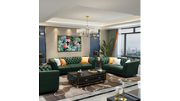 American light luxury modern sofa combination first layer cowhide sofa leather simple sofa set for living room furniture1