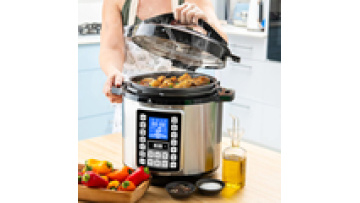 OEM ODM Customizable Electric Pressure Cookers in Stainless Steel1