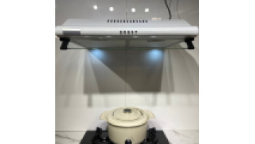 Under Cabinet White Kitchen Range Cooker Hood With Led Lighting Parts Smoke Grease Extractors Cooker Hoods/1