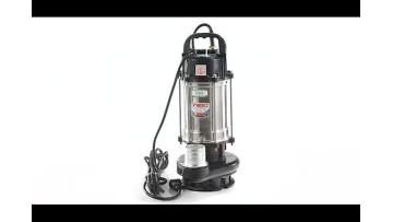 1.1kw sewage stainless steel shell