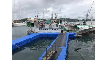 Floating Dock HDPE Plastic Water Float Modular Blocks1