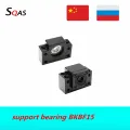 EU warehouse Ball Screw End Machine Support bearing BKBF15 BK15+BF15 Angular contact bearing for cnc part