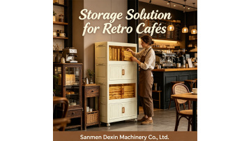 Sanmen Dexin Launches New Wheeled Stackable Storage Cabinet for Modern Home Organization