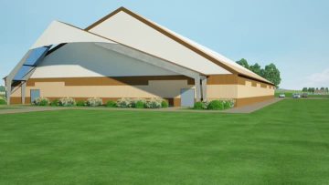 Prefabricated steel structure workshop metal warehouse shed building PRV10